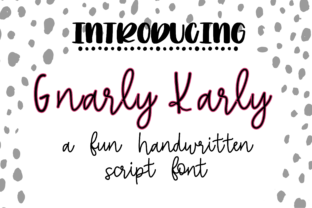 Boost Your Campaigns with Gnarly Karly Font