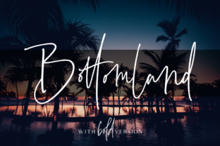 Bottomland: A Stylish Font for Modern Editorial Design