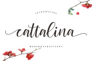 Cattalina: A Luxurious Handwritten Font for Modern Branding