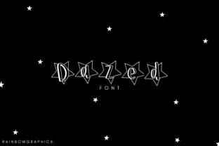 Dazed Font Review: A Starry Typeface for Web Design