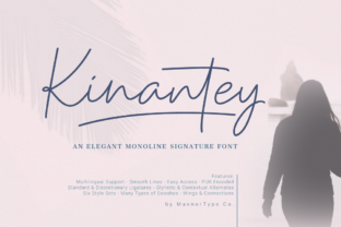 Elevate Your Brand with Kinantey: A Premium Script Font