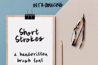 Enhance Your Brand with Short Strokes Font