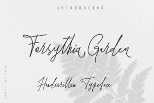 Enhance Your Campaigns with Forsythia Garden Font
