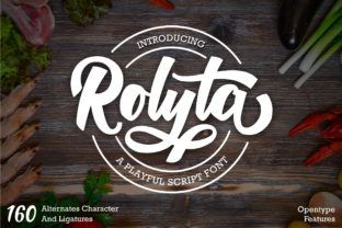 Enhance Your Web Design with Rolyta: A Bold Script Font
