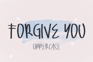 Forgive You Font: Casual Handwritten Style for Web Design