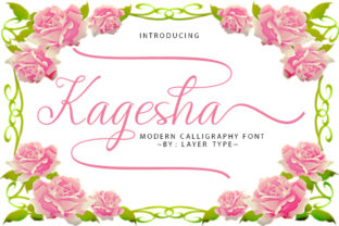 Kagesha Font Review: Modern Script for Web Design