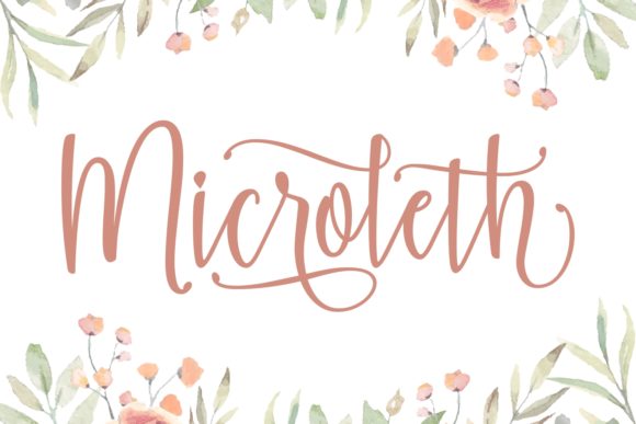 Microleth Font: Adding Handmade Charm to Your Products
