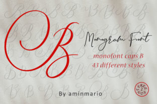 Monogram B Monofont Caps B: A Versatile Font for Web Design