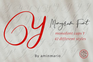 Monogram Y Monofont Caps Y: A Stylish Typeface for Web Design