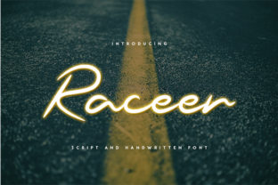 Raceer Font: Adding Dynamic Flow to Editorial Design