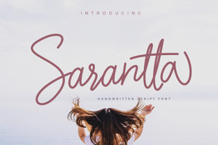 Sarantta Font Review: Digital Branding & Web Layouts