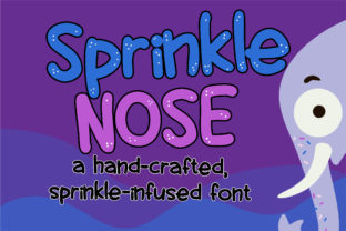 Sprinkle Nose Font: Adding Joy to Handmade Labels