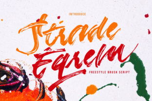 Strade Eqrem: A Handwritten Script Font for Editorial Charm