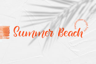 Summer Beach: A Handwritten Font for Engaging Visuals
