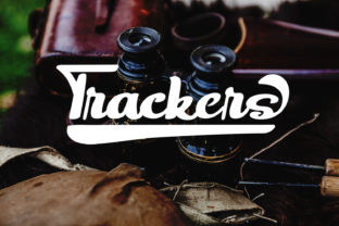 Trackers Font: Vintage Script for Editorial Design