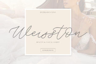 Weisston: A Designer’s Take on This Script Font