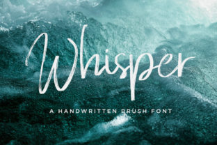 Whisper: A Charming Handwritten Brush Font for Business